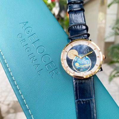 Đồng Hồ Nữ Agelocer Moon Phases 6501D6