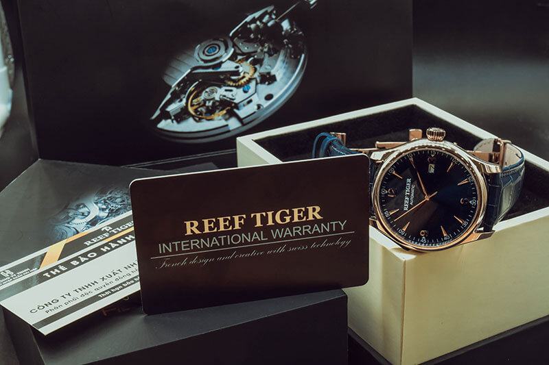 Công ty TNHH xuất nhập khẩu Hải Hiệp là nhà phân phối duy nhất đồng hồ Reef Tiger chính hãng