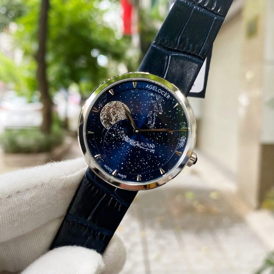Đồng Hồ Nữ Agelocer Moon Phases 6504A6