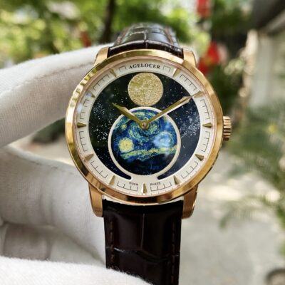 Đồng Hồ Nam Agelocer Moon Phases 6401D2