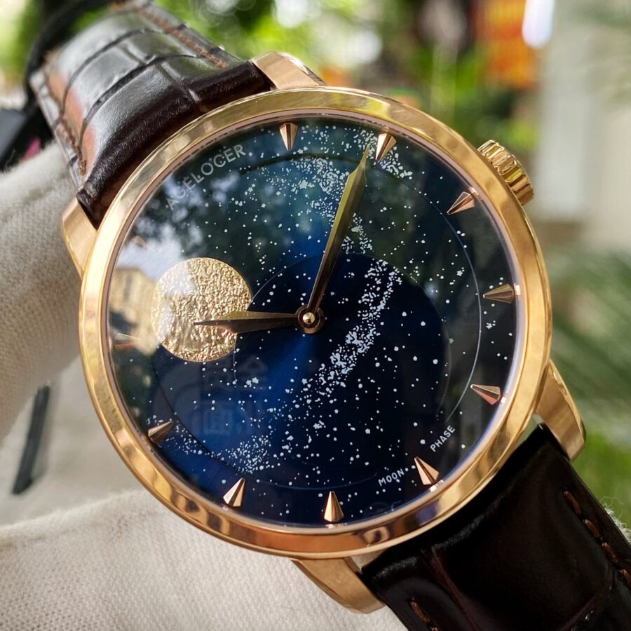 Đồng Hồ Nam Agelocer Moon Phases 6404D2