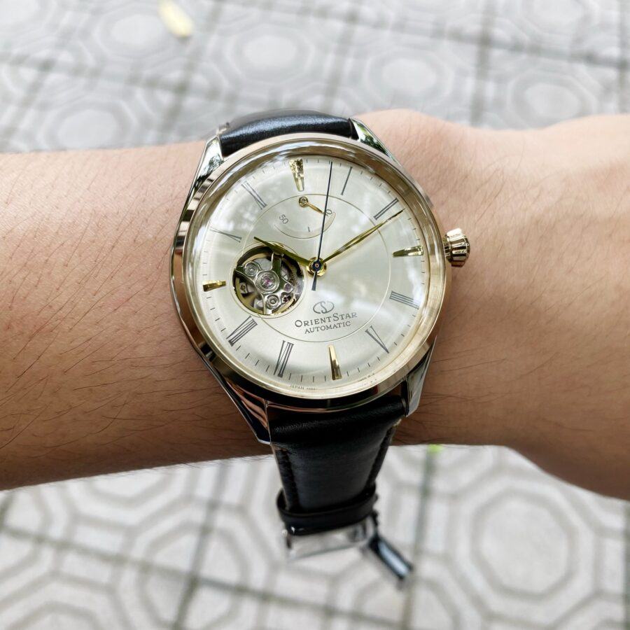 Đồng Hồ Orient Star Classic Semi Skeleton RE-AT0201G00B