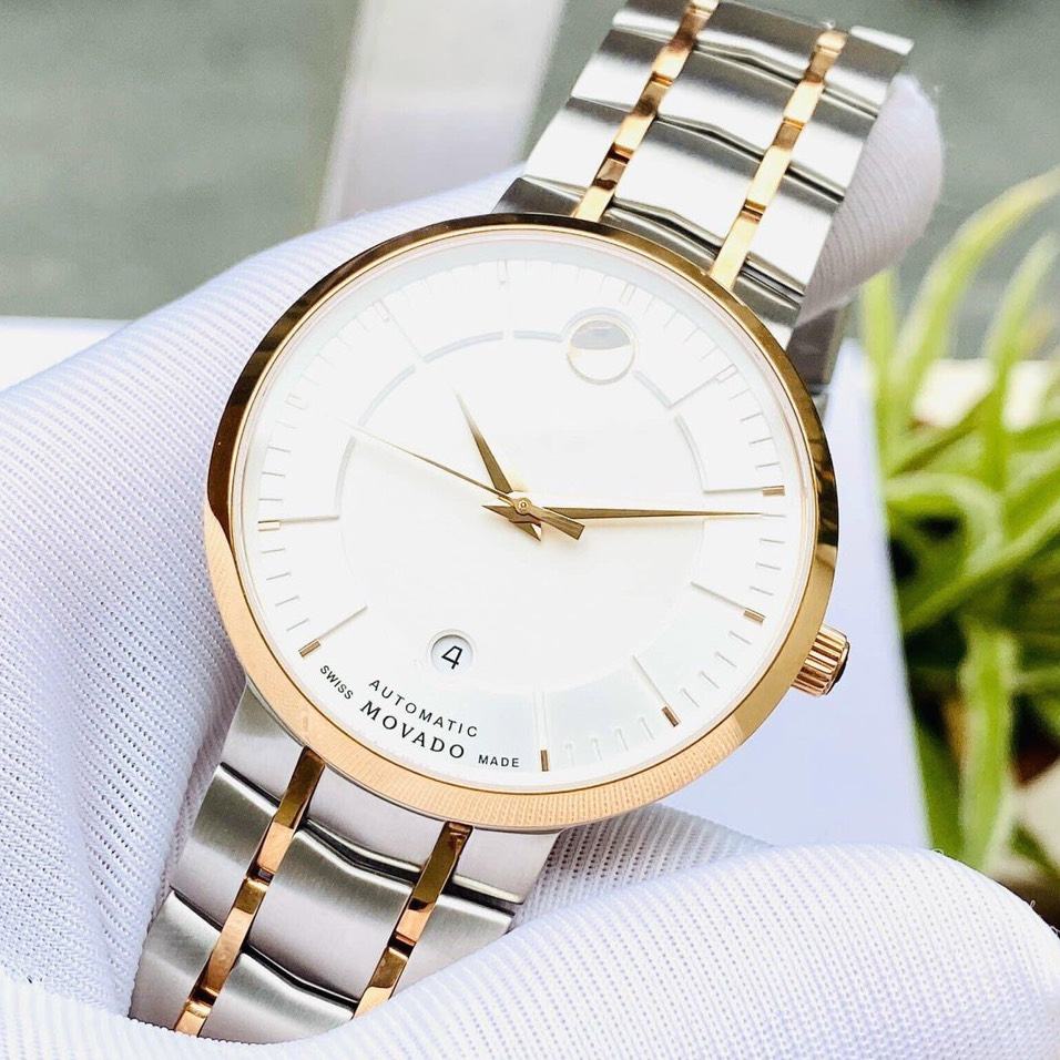 Đồng Hồ Nam Movado 0607063 Automatic Swiss Watch thiết kế tinh tế