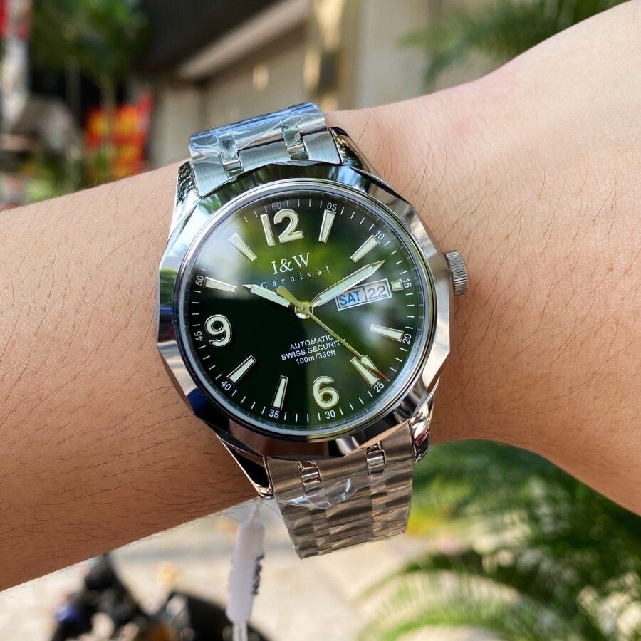 Đồng Hồ Nam Carnival IW550 Green