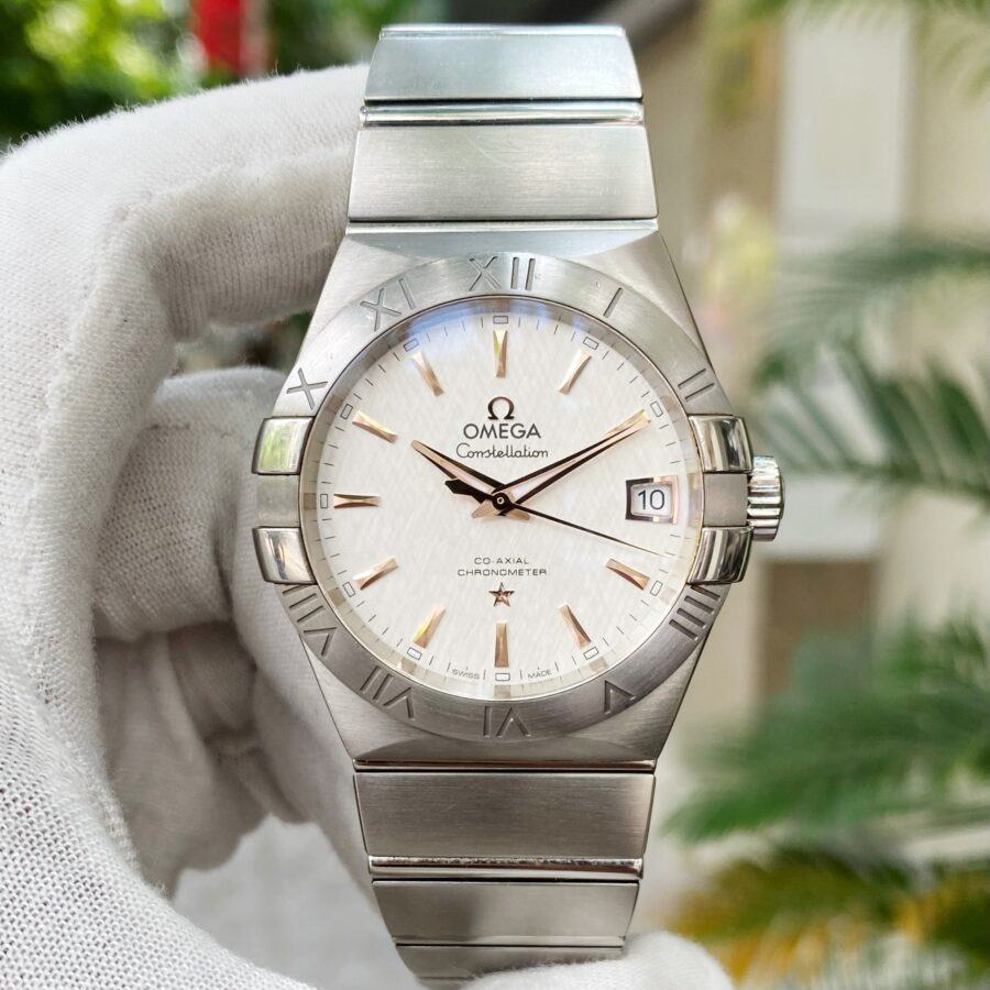 Đồng Hồ Omega Constellation Co-Axial Chronometer 123.10.38.21.02.002 - Cũ