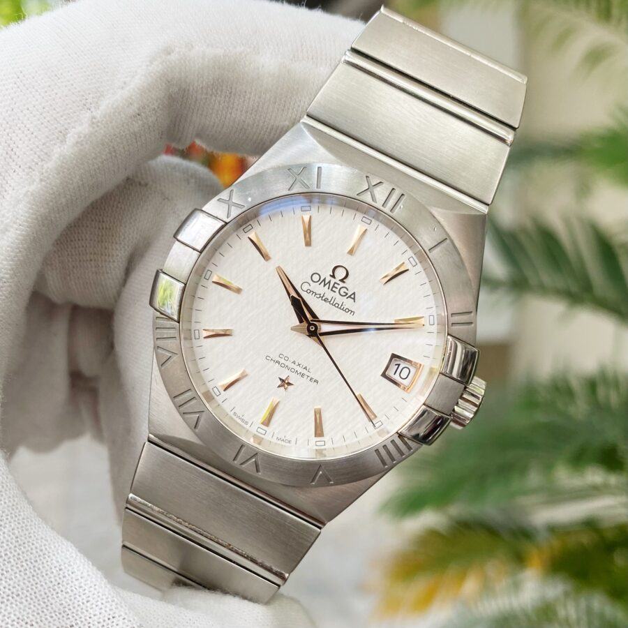 Đồng Hồ Omega Constellation Co-Axial Chronometer 123.10.38.21.02.002 - Cũ