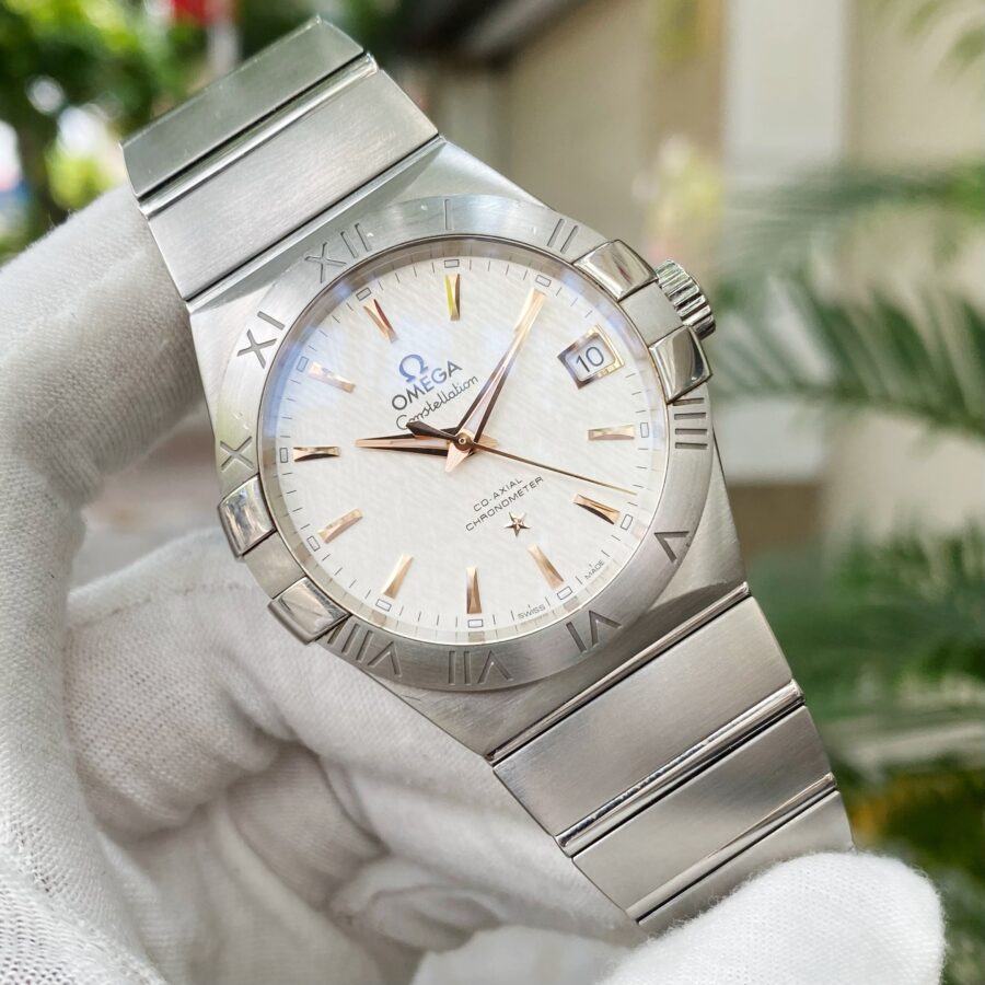 Đồng Hồ Omega Constellation Co-Axial Chronometer 123.10.38.21.02.002 - Cũ