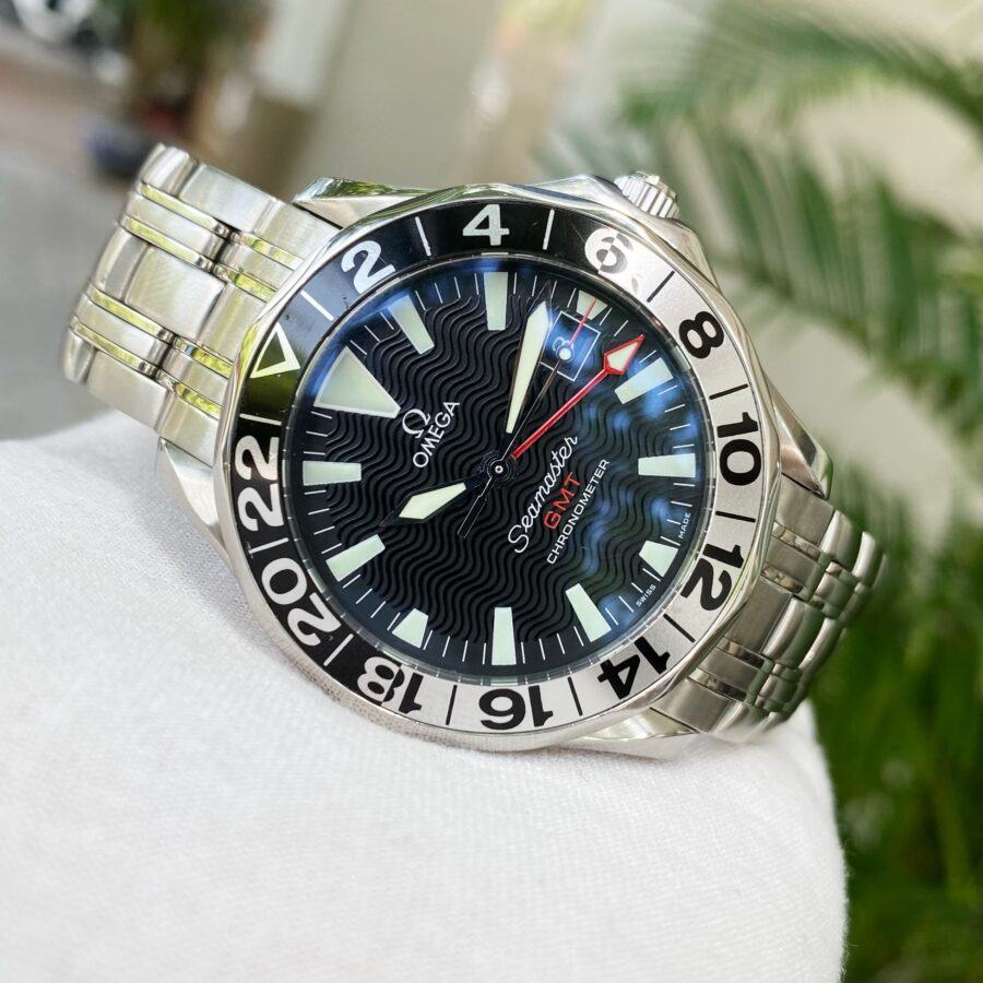 Đồng Hồ Omega Seamaster GMT 300m Chronometer 22345000 - Cũ