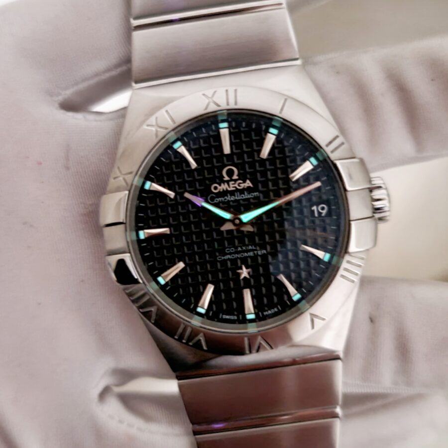 Đồng Hồ Omega Constellation Co-Axial Black Dial 123.10.38.21.01.002 - Cũ