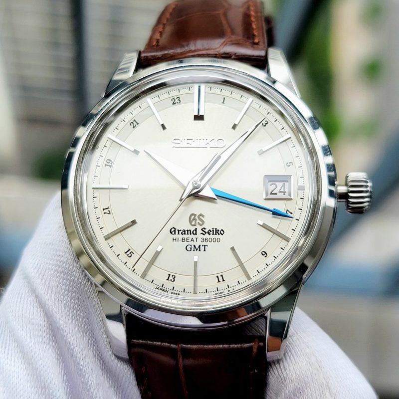 Đồng Hồ Grand Seiko Elegance Hi-Beat GMT SBGJ017 - Cũ