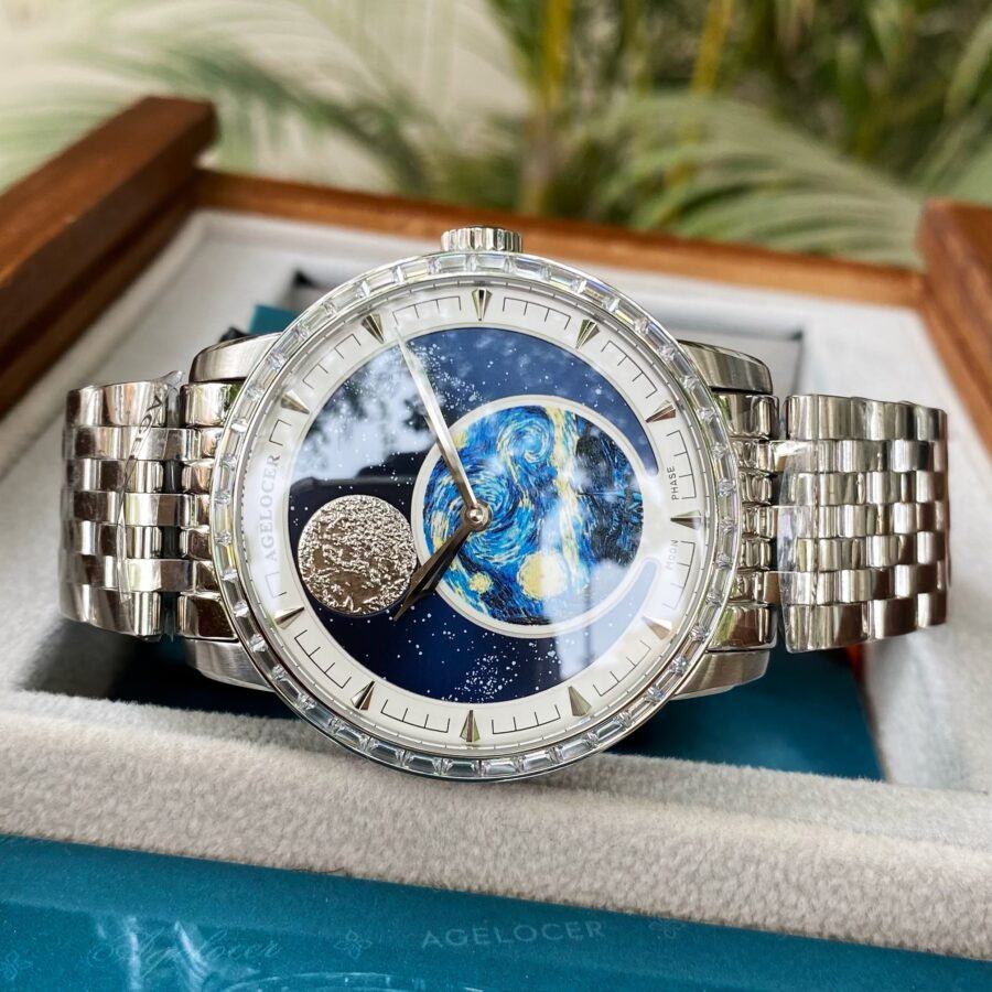 Đồng Hồ Agelocer Moon Phases 6401E9