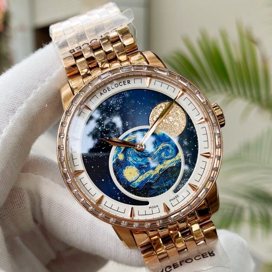 Đồng Hồ Agelocer Moon Phases 6401F9