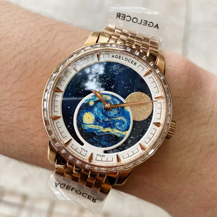 Đồng Hồ Agelocer Moon Phases 6401F9