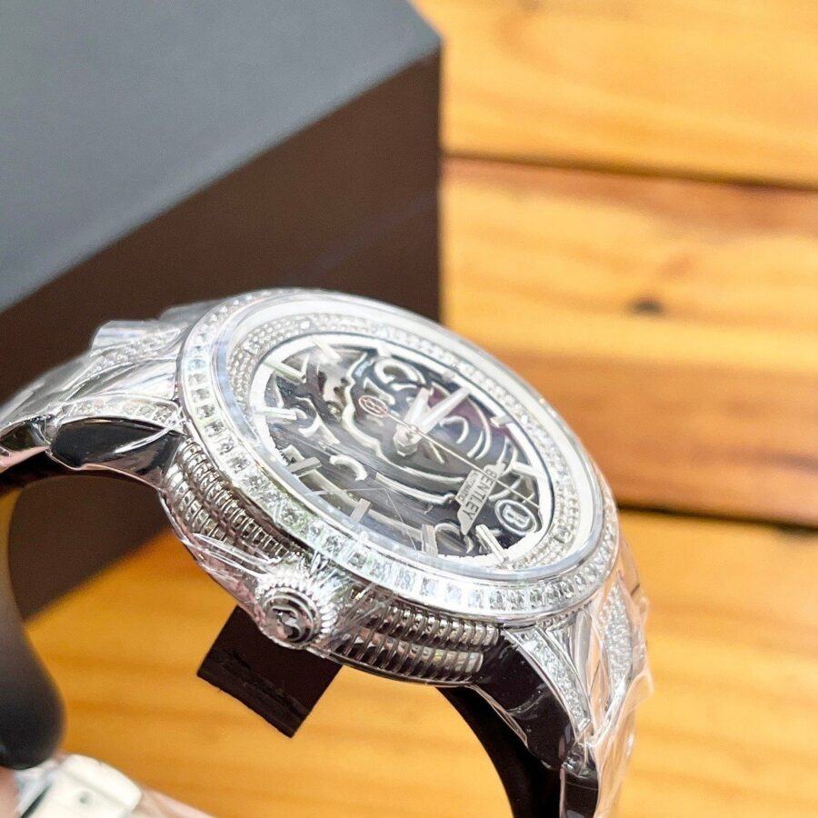 Đồng Hồ Bentley Men's Automatic Diamond Watch BL2090-252MWWI-S