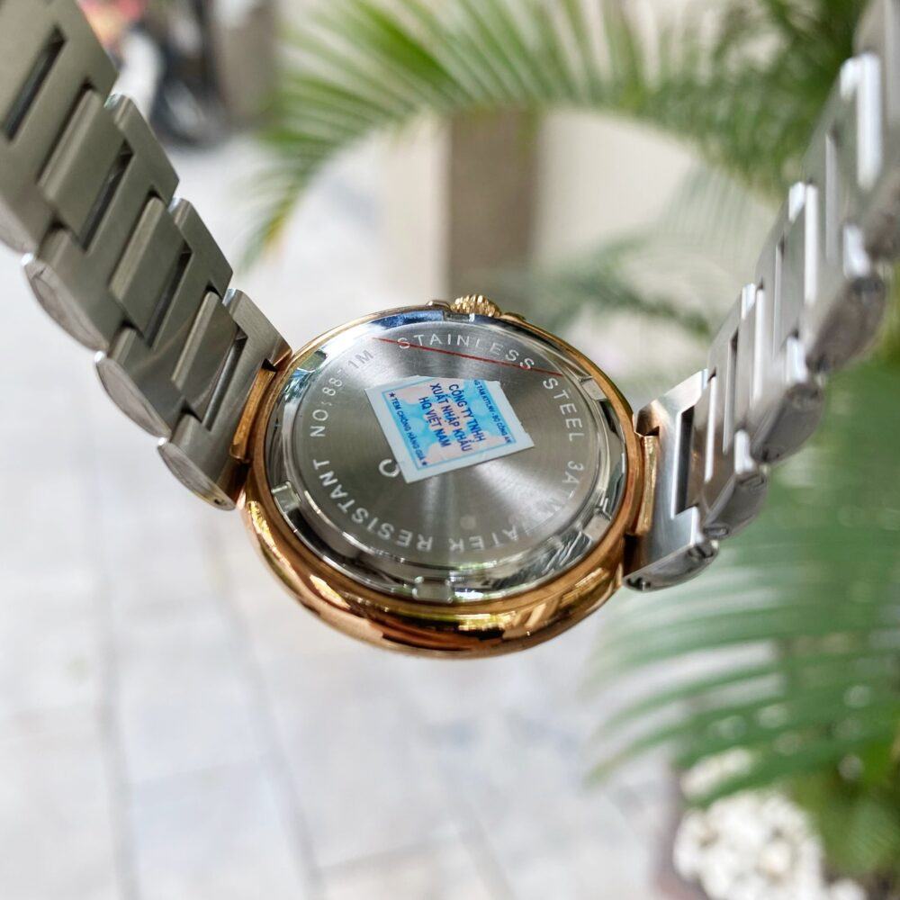 Đồng Hồ Carnival Luxury Casual Rose Gold Silve IW8871L