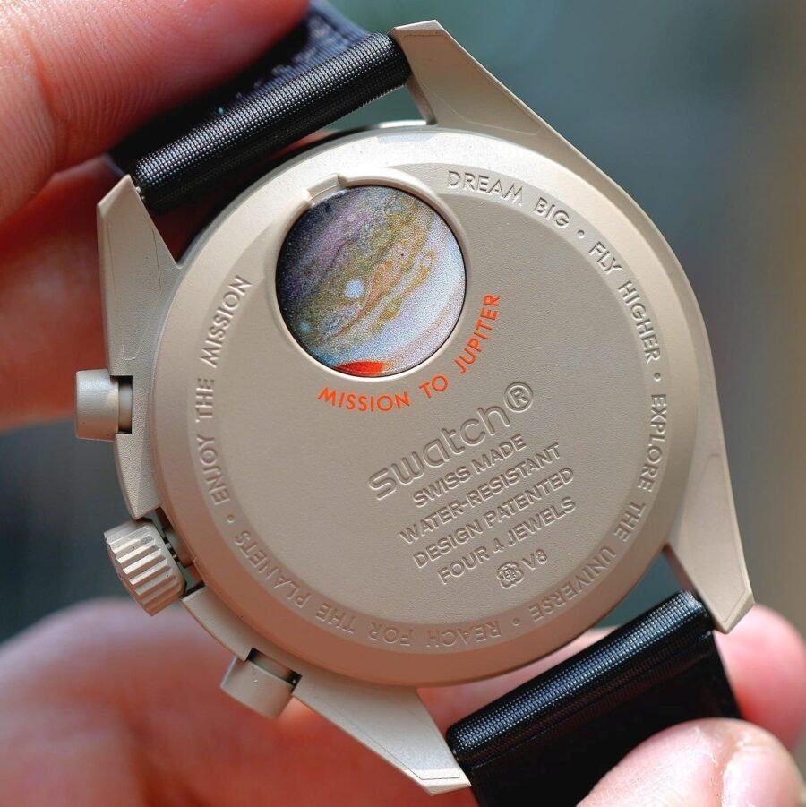 Đồng Hồ Omega Swatch Mission to Jupiter SO33C100