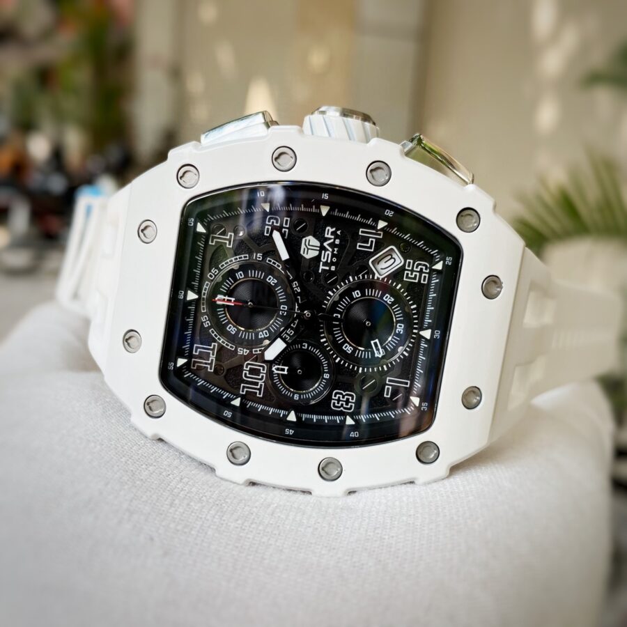 Đồng Hồ Tsar Bomba Quartz Tonneau Wristwatch TB8204C-01
