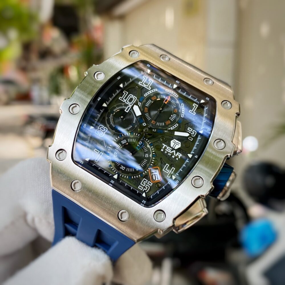 Đồng Hồ Tsar Bomba Quartz Tonneau Wristwatch TB8204Q-14