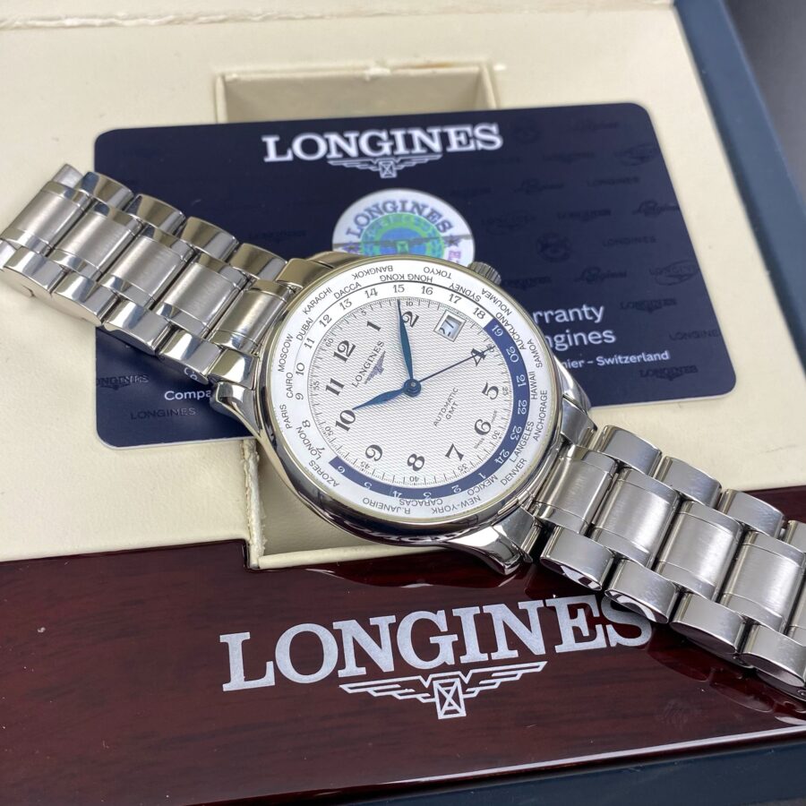 Đồng Hồ Longines Master Worldtime - L2.631.4.70.6 - Cũ