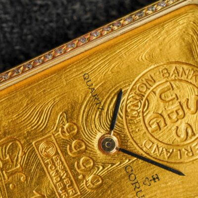 Đồng Hồ Corum Diamond 999.9 Gold Bar Union Bank of Switzerland 15Gr