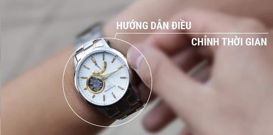 chỉnh ngày trên đồng hồ đeo tay