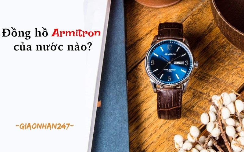 đồng hồ armitron nữ của nước nào