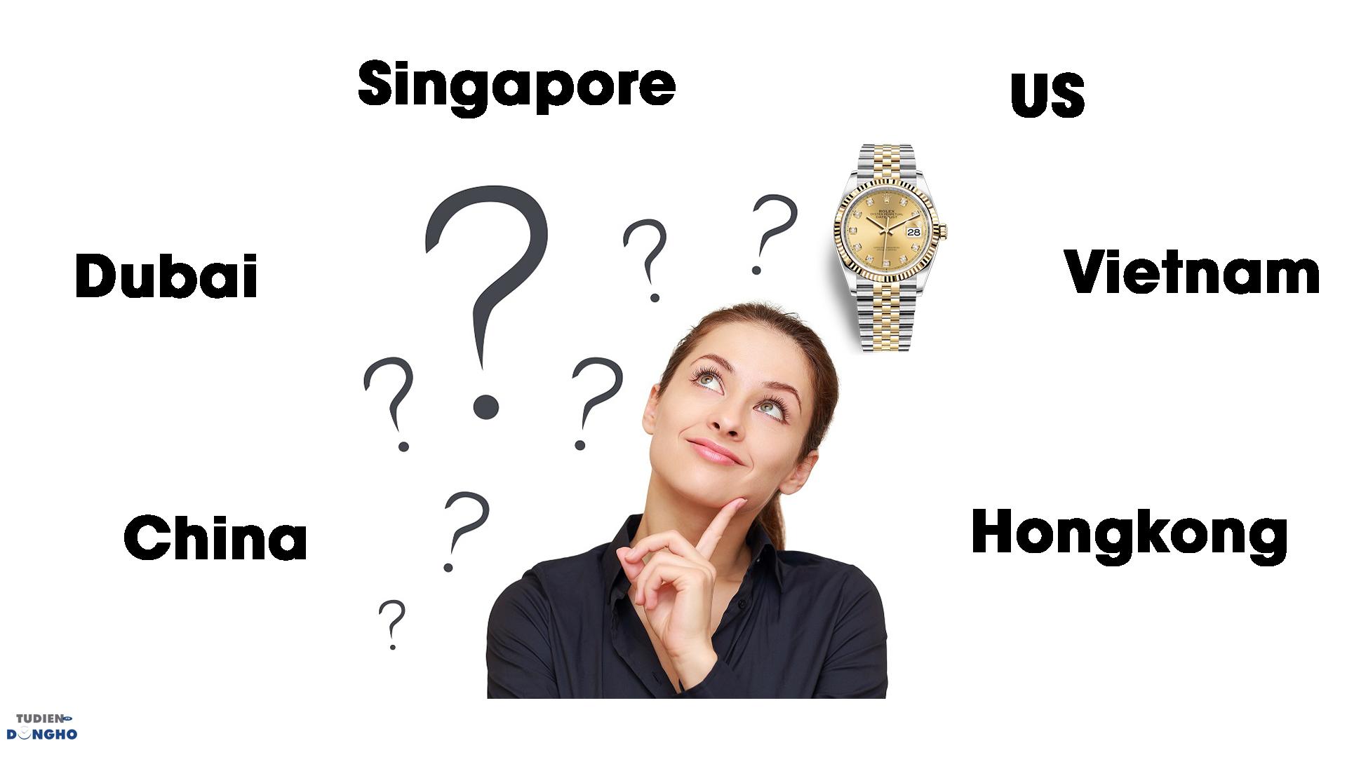 mua đồng hồ rolex ở nước nào rẻ nhất