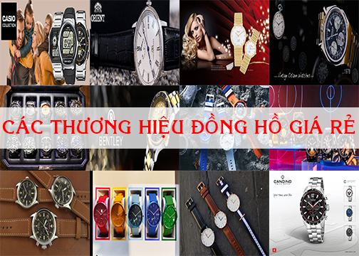 thương hiệu đồng hồ bình dân